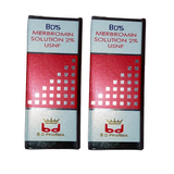 BD'S MERBROMIN SOLUTION 2% USNF 15 ML x2